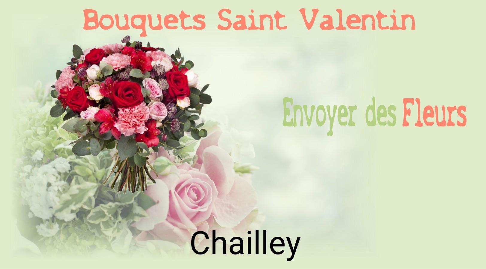 Roses de Saint-Valentin livrées à Chailley